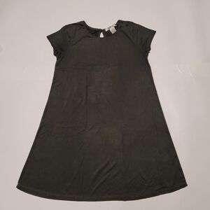 Olive Green Faux suede dress